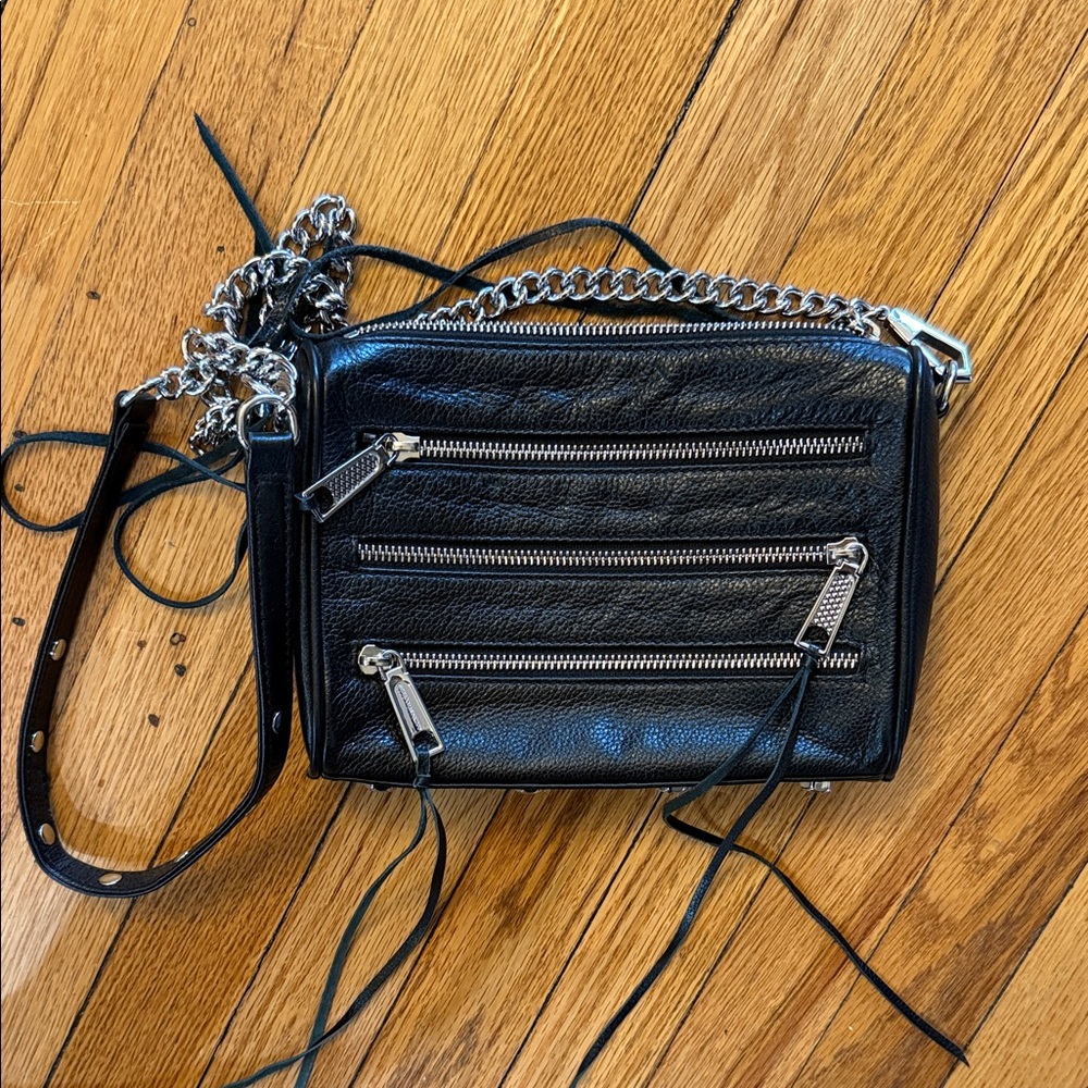 Rebeca Minkoff Crossbody Bag with Silver Hardware